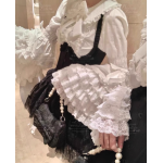 Kawaii Lace Hime Sleeve Lolita Blouse 2.0 by Dress Lolita (DLT04)